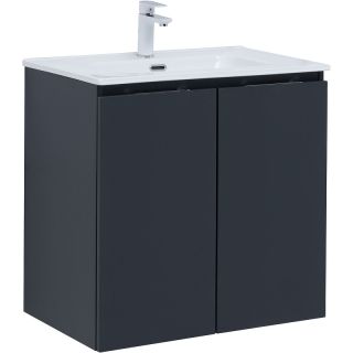 Тумба под раковину Aquanet Алвита New 303904 70 см антрацит